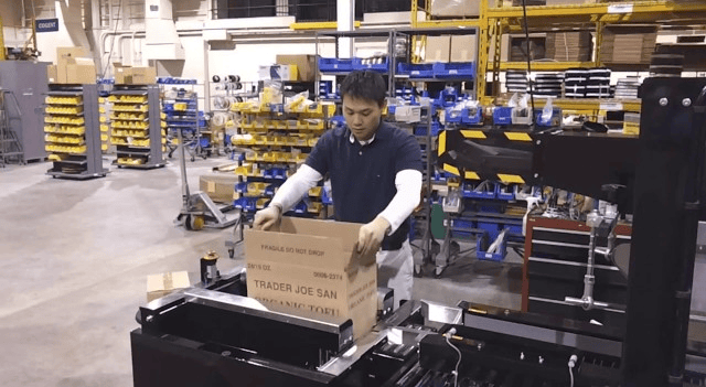 EXCF Case Former and SB-2 EX Semi Automatic Uniform Case Sealer EXCF Case Former and SB-2 EX Semi Automatic Uniform Case Sealer