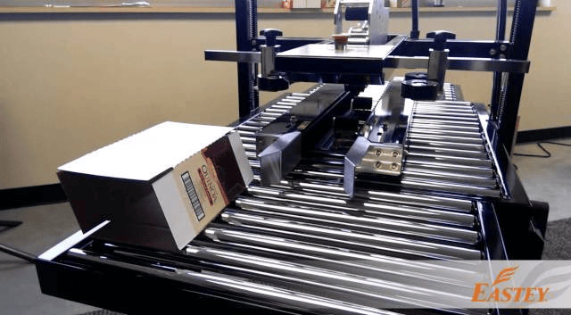 Eastey Enterprises' SB-2 EX Narrow Box Sealing Application Eastey Enterprises' SB-2 EX Narrow Box Sealing Application